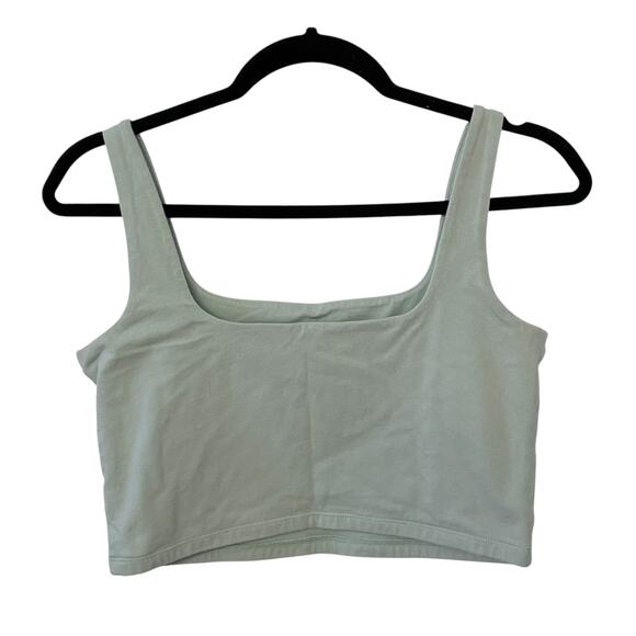 GAP Mint Green Cropped Tank L - Picture 2 of 5